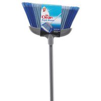 "Deluxe Angle Broom, 5 1/2"" Bristles, 55.37"", Metal Handle, White"