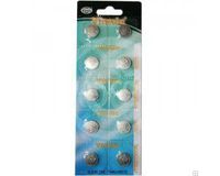 Vinnic LR44 Alkaline Watch Batteries L1154 10pk A76PX AG13