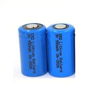 2 Piece New Etinesan Lithium CR2 Batteries 3V (DLCR2, CR17355, ELCR2)