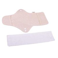 Artibetter 2 Pcs Reusable Sanitary Pads Washable Menstrual Pads Absorbent Cotton Panty Liners - 400mm