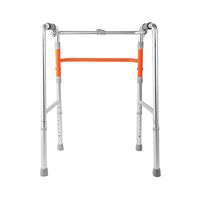 JJZXPJ Walkers for Seniors，Walker Folding Adjustable Height Adult Walker Compact Standard Walkers for The Elderly，Disabled-Push Button Open and Close