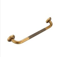 Never give up Full Copper handrail Bathroom Antique Black Bronze Bath tub Bathroom Toilet Old Man Anti-Slip handrail