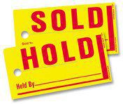 Sold/Hold Tags - Jumbo