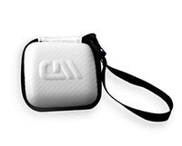 CASEMATIX White Carry Case Compatible with 2 Sphero Specdrum App Enabled Rings and USB Charging Cable, Includes Case Only