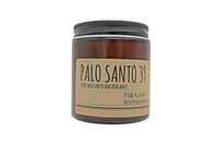 Maison Palo Santo 100% Pure Palo Santo and Bergamot Aromatherapy All Natural Soy Wax Candle to Uplift, Energize 4oz