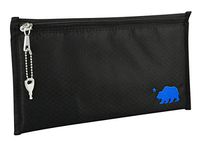 Cali Crusher 100% Smell Proof Pouch w/Locking Key (11in x 6in) (Black/Blue)