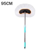 Car Adjustable Telescopic Wiping Soft Milk Wash Brush Tool Silk Mop Cleaning