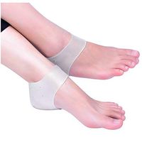 Gel Heel Cushion Inserts, Heel Cups Heel Pads Heel Protectors 3 Pairs for Plantar Fasciitis, Supcare Silicone Heel Cups Heel Pads Gel Inserts for Women High Heel Shoes Size 5-10.5