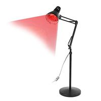 Infrared Light Therapy Lamp Pain Relief IR Heating Devices Muscle Skin Acupuncture Beauty Salon Treatment Red Light 275W Floor Stand Flexible Arm