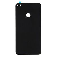 JUNXI Phone case Phone Cover for Huawei P8 lite 2017 Battery Back Cover(Black) (Color : Black)