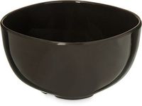 Carlisle EAG0869 Epicure Acacia Grain Dip Bowl 4.375'' - Dark Woodgrain (12 PER CASE)