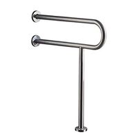 Bathroom safety rails Handrail bar, 70 70cm long 304 stainless steel U-shaped handrail elderly child disabled support track for bathroom shower room bathroom