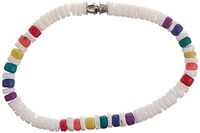 Gaysentials Rainbow Shell Bracelet, 1.4 Ounce