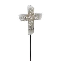 Grasslands Road Memorial Cross Stake So Loved