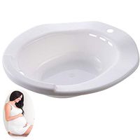 YAOBAO Sitz Bath Hip Bath Tub Flusher Bath Basin Fumigation Medical Grade Bath for Pregnant Women Hemorrhoids Patients, Men Women, 0.5Kg,White