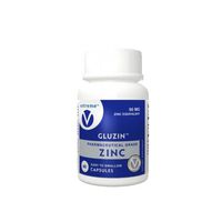 #1 Recommended OTC ZINC - Gluzin - Pharmaceutical Grade Zinc, 50 mg, 60 Capsules, Most Trusted Zinc by Wilson Disease Customers