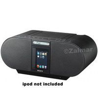Sony ZSS4IP 30-Pin iPhone/iPod Portable CD Radio Boombox Speaker Dock (Black) (Discontinued by Manufacturer)