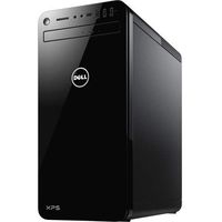 Dell SBR18 XPS 8930 Desktop Computer with Intel Core i7-8700 3.2 GHz, 16GB DDR4 SDRAM, 2TB HDD, Tower, Black, Black