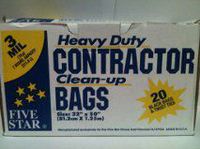 5 Star 20 Count Large 3mil Garbage Bags