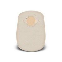 ConvaTec 4015-25 SUR-FIT Natura® Closed-End Pouch w/ 2-Sided Comfort Panel and Filter - Opaque (30/Pack)