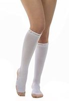 Copper Fit Energy Compression Knee High Socks, White Small/Medium