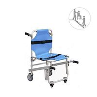 SuRose Stair Chair with 4 Wheels, Ambulance Firefighter Evacuation Aluminum Light Weight Medical Lift Stair Chair