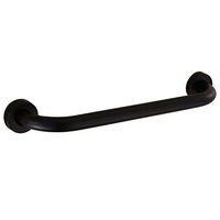 DOITOOL Stainless Steel Bathroom Grab Bar for Bathtubs and Showers,Toilet Bathroom Bathtub Handrail Safety Grab Bar Black Bathroom Grab Bar for Elderly and Child's Safety (16.9 Inch)