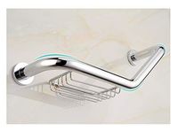 SJIAYSFS with Soap Net Handrail, Bathroom Toilet Bathtub Handrail Bar, Bathroom Anti-Slip Anti-Fall Handle, Suitable for The Elderly, Pregnant Women