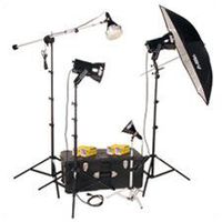 Smith Victor K84, 4 Light, 1000 watt Ultra Cool Photoflood Portraiture Kit