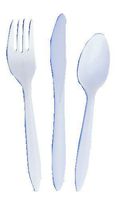 2410043 PT# F6BW FORk Utensil Plastic Medium Weight Disposable White 1000/Ca Made by Dart Container, Inc.