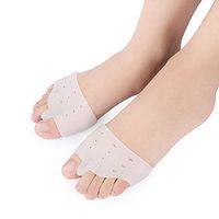 Toe Separator, Fine Quality SEBS Material Honeycomb Anti-Slip Foot Protection Toe Valgus Correction Kit Toes Separator Pain Relief Pads (3Pcs),1