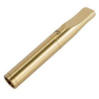 Solid Brass Brushed Clean-Type Filtering Cigarette Holder Smoke Tobacco Filter