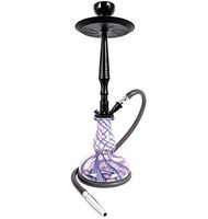 Sahara Smoke 24" Covet Hookah Pipe Light Purple