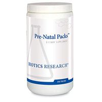 Biotics Research Pre-Natal Packs™ – Pre-Natal Nutrition Support. Post-Natal Formula. Includes Omega-3s. Iodine and Folate. Nutritional Needs for Pregnant, Lactating and Women Wishing to Conceive. 30Pk