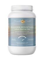 Bighorn Mountains Indian Healing Clay 5.5 lb All-in-One Detoxifying Clay by Blessed Earth - Facial Masks, Clay Baths, Foot Soaks, Body Wraps & Poultices