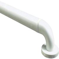 C.D. Sparling PQC-48-WH-WH 48-Inch Modular Grab Bar, White/White Trim