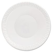 Solo 12BWWQR Foam Plastic Bowls, 10-12 Ounces, White, Round, 125/Pack