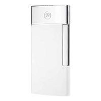 S.T. Dupont E-Slim Lighter - White Chrome