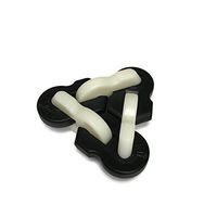 FiddlLINK Zebra (Single Pack) - Fiddle Link Based Fidget Tool. Desk and Office Toys for Stress and Anxiety Relief, Hand Exercise, Finger Strength, and Dexterity. Fidget Cube and Spinner Alternative.