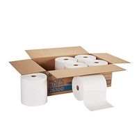 Pacific Blue Select Recycled Paper Towel Rolls (Previously Branded Preference) by GP PRO (Georgia-Pacific), White, 26100, 1000 Feet Per Roll, 6 Rolls Per Case