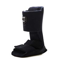 Night Splint Boot, Plantar Fasciitis Night Brace to Stabilizer Foot and Ankle, Adjustable Soft Medical Pneumatic for Pain Relief on Sleeping (Black M)