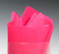 20" x 30" 10 lb. Gift Grade Tissue Paper Sheets - Cerise (480 Sheets) - AB-240-10-08CE