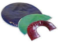 Skil-Care Half-Circle Weighted Neck/Lap Pad, 5 lbs. - Green