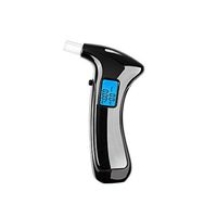 DWLXSH Breathalyzer Alcohol Tester Professional Breathalyzer Digital LCD Breath Tester Semi-Conductor Sensor,Portable Keychain Alcohol Tester