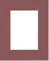 24x36 Brick Red Picture Mats Mattes Matting with White Core, for 20x30 Pictures