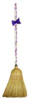 Cute Tools Garden Broom - Landscaping Instrument, Sweep and Dust With This Garden Accessory, Hand Painted Wooden Broomstick In The USA, Durable Yard and Gardening Equipment From CuteTools! - Art For A Cause, Iris