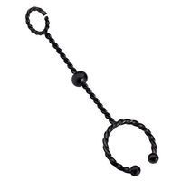 Lzttyee Elegant Women/Men Smoker Cigarette Holder Ring for Ordinary Smoke Smoking Accessories Gift (Black)