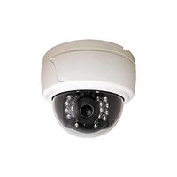 SPECO CLED30D7W Indoor Plastic Dome w/ IR & 3.6mm Fixed Lens,600 TVL,12VDC,White Housing