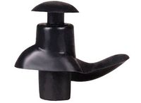 Meiyiu Ear Plug Silicone Molded Swimming Ear Plugs Yellow Black