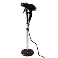 Luxury Hair Dryer Stand with Heavy Non-Tipping Base - Adjustable Height - Hands Free Blow Dryer Holder by Bianchi